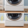 The Lakeside Collection Set of 8 Home Appliance Anti-Vibration Pads for Washer and Dryers - 3 of 4