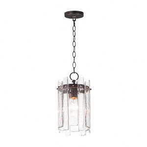 Maxim Lighting Warren 1 - Light Pendant in  Dark Bronze - 1 of 3