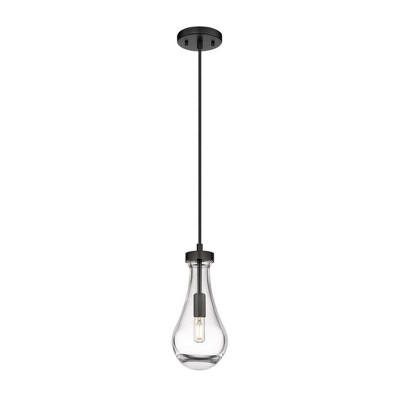 Owego - 1 Light Pendant In Art Deco Style-12.13 Inches Tall and 5.13 Inches Wide