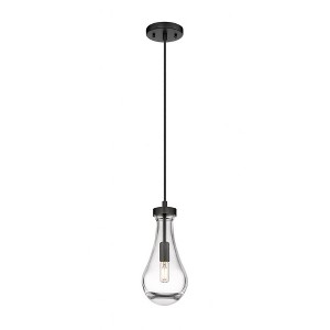 Owego - 1 Light Pendant In Art Deco Style-12.13 Inches Tall and 5.13 Inches Wide - 1 of 1