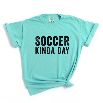 Simply Sage Market Women's Soccer Kinda Day Short Sleeve Garment Dyed Tee