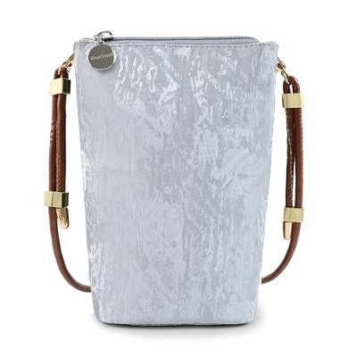 BeeGreen Grey Crossbody Lanyard Bag for Phone with Adjustable&Detachab