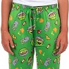 Sesame Street Pajama Pants Adult Oscar The Grouch Garbage Lounge Bottoms - 3 of 4
