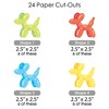 Big Dot of Happiness Balloon Animals - DIY Shaped Happy Birthday Party Cut-Outs - 24 Count - 3 of 4