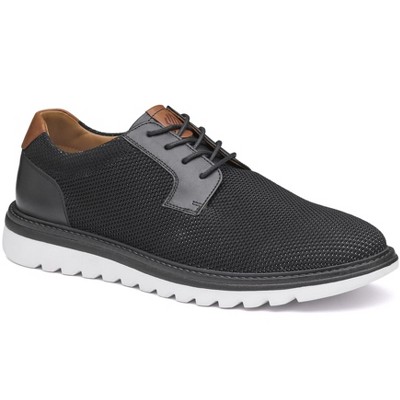 Johnston & Murphy Men’s Braydon Knit Plain Toe Dress Casual Shoe
