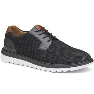 Johnston & Murphy Men’s Braydon Knit Plain Toe Dress Casual Shoe, Black Knit, Size 8.5 - 1 of 3