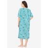 Dreams & Co. Women's Plus Size Long Tagless Sleepshirt - 3 of 4