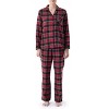 Wrangler Women's and Plus Button-Down Flannel Pajama Set - 2 of 4