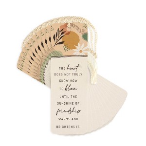 Dicksons Sunshine of Friendship 6 x 2 Inch Keepsake Tassels Bookmarks Pack of 12 - 1 of 4