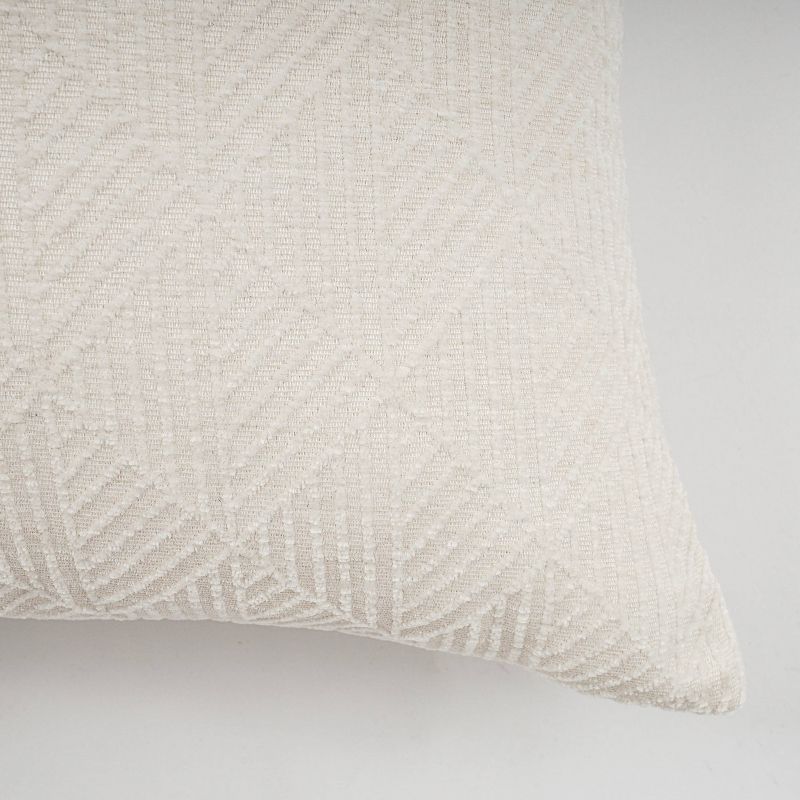 Geometric Chenille Woven Jacquard Reversible Throw Pillow - freshmint, 5 of 12
