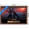 Trends International Star Wars: The Mandalorian Season 2 - Back to Back Framed Wall Poster Prints - 3 of 4