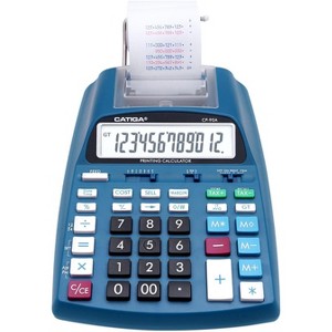 CATIGA New & Upgraded 2024 Printing Calculator Adding Machine 10 Key, Desktop Home Office Calculator with Paper Roll Print Out, Accounting Business Finance - 1 of 4