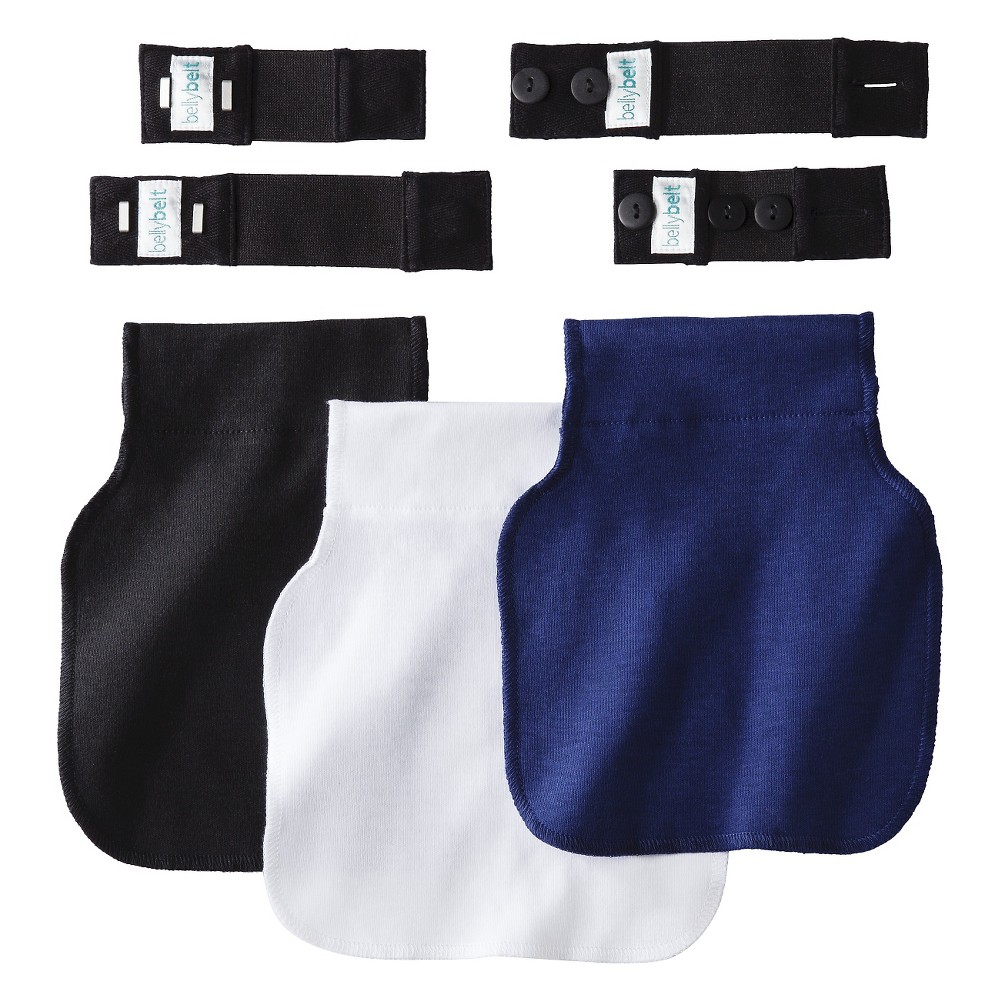 EAN 9324775000975 product image for Fertile Mind Women's Belly Belt Combo Kit Denim/ White/ Black, Black/Blue/White | upcitemdb.com