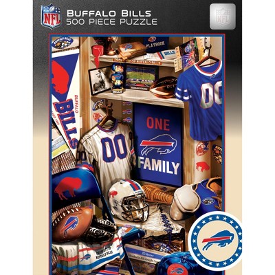 MasterPieces 500 Piece Puzzle - Buffalo Bills Locker Room - 15"x21"