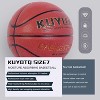KUYOTQ Indoor and Outdoor Size7 Basketball 29.5 "Moisture absorbing Composite Leather Super Anti slip, Suitable for Competition Training (Deflated) - 4 of 4