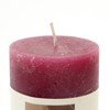 FONTOI Rustic Pillar Candle, Wax Candle for Home Decor, Warm Glow for Relaxation, Celebrations & Everyday Use, Red, 3"*7"*3" - 4 of 4