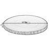 Vintiquewise Home Decor Natural Wooden Bark Slice Tray Large Rustic Table Charger Centerpiece 12 Set of 4 - 4 of 4