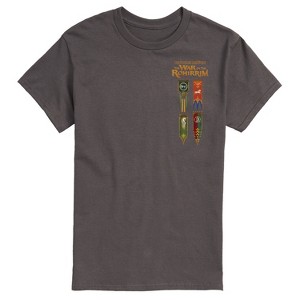 Men's - The Lord of the Rings - War of the Rihirrim Banners Short Sleeve Graphic T-Shirt - 1 of 4
