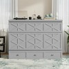 Polibi Modern Queen Murphy Bed Cabinet with USB Charging Station and Large Storage Drawer - 2 of 4