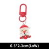 Unique Bargains Christmas Keychain Lobster Clasp Alloy Resin Multi-colored 1 Pc - 2 of 3