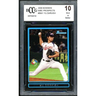 Yu Darvish Rookie Card 2009 Bowman WBC Prospects #BW1 BGS BCCG 10
