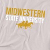 Men's Midwestern State University Official Stacked T-Shirt Stacked - 2 of 4