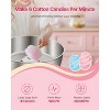 VEVOR Electric Cotton Candy Machine, 1000W Commercial Candy Floss Maker with 20.5 in Stainless Steel Bowl, Sugar Scoop, and Drawer, Pink - 3 of 4