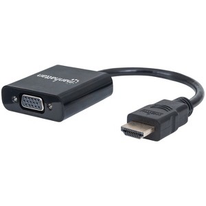 Manhattan® HDMI® to VGA Converter in Black - 1 of 4