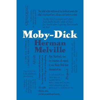 Moby-Dick - (Word Cloud Classics) by  Herman Melville (Hardcover)