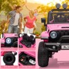 Garvee 24V Kids Ride On Car 2 Seater Battery Powered Truck Cars for Toddles 2WD/4WD Switchable Electric Vehicles with Remote Control, Trunk - 4 of 4