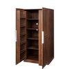 Ridstar 62.99 in. H Freestanding Kitchen Pantry Cabinet with Doors & Shelves-Brown - 4 of 4