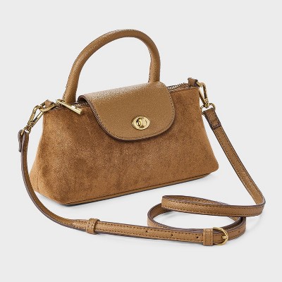 Сумки A New Day Elongated Top Handle Crossbody - A New Day™ Brown — фото 3
