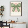 Stupell Industries Grow With Grace Ribbon Floating Frame Canvas Art - 3 of 4