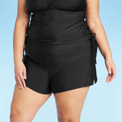 plus size boyshort swimsuit