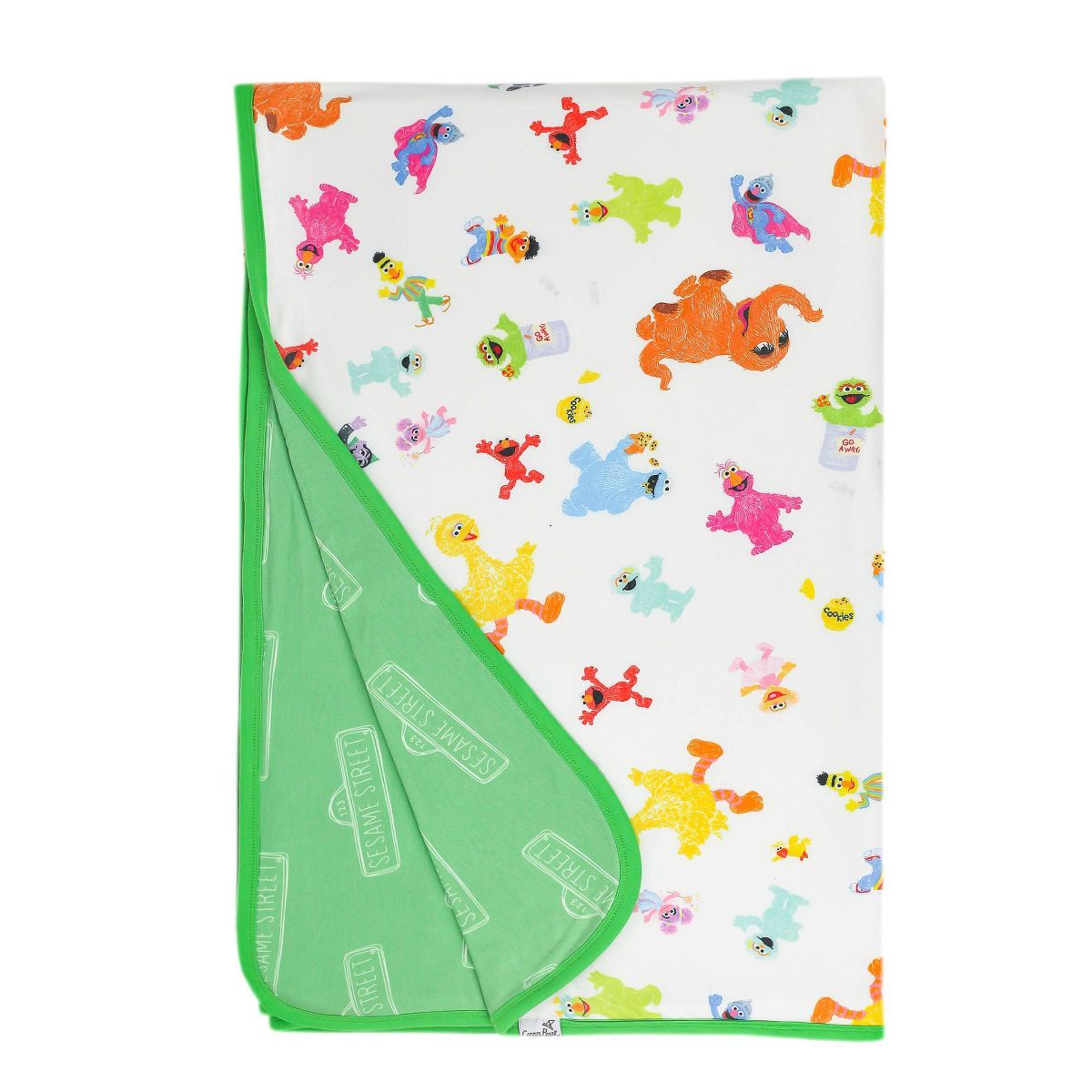 Premium Three-Layer Kids' Jumbo Quilt Sesame Street Friends