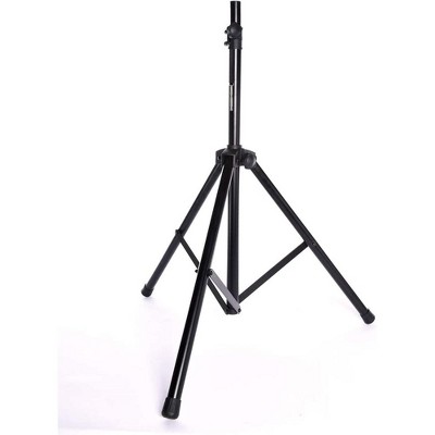 LyxPro Foldable PA Speaker Tripod Stand – Heavy-Duty DJ Speaker Stand for Stage, Studio, and Events