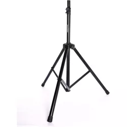 LyxPro SKS-1 Tripod Speaker Stand, Up to 6 Feet Adjustable Height, Non Slip Feet, Locking Knob and Pin, for Speakers w/ 1-3/8" and 1-1/2" Sockets