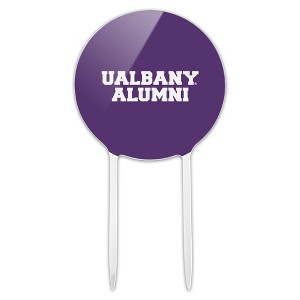 University at Albany Alumni Acrylic Cake Topper Party Decoration for Wedding Anniversary Birthday Graduation - 1 of 4