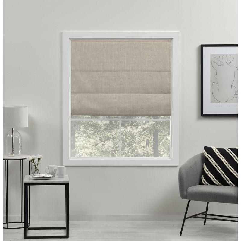 Exclusive Home Acadia 100% Blackout Roman Shade, 5 of 8