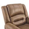 GlasFlength Accent Chairs Modern with Comfortable Seating for Living Room or Lounge Area Brown,38.6”*39”*41.3" - 4 of 4