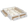 Queen Size Platform Bed with 6 Storage Drawers - 4 of 4