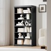 Dovelina Vertical Bookshelf Combination with Adjustable Shelves--No Door - 2 of 4