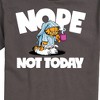 Men's - Garfield - Nope Not Today Sleepy Garfield Short Sleeve Graphic T-Shirt - 2 of 4