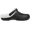FOAMWALK Women's Comfortable Furry Solid and Bubble Heel Platform Clogs with Faux Fur Lining - Fur Lined Clogs for Women - 2 of 4