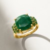 Ross-Simons 6.90 ct. t.w. Emerald Ring in 18kt Gold Over Sterling - 4 of 4