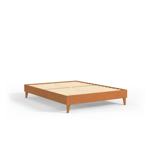 Eluxury Pine Wood Platform Bed Frame : Target