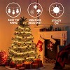 Joyfy 40 FT LED Candy Cane Rope Lights, Waterproof Outdoor 360 LED Christmas Decor Lights for Garden Yard Party Xmas Christmas Holiday Decorations - 3 of 4