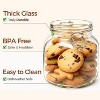27oz airtight glass jars with lids, 6-pack, square food storage jars, suitable for kitchen storage - 4 of 4