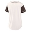 MLB San Diego Padres Women's Short Sleeve White Fashion Jersey - 3 of 3