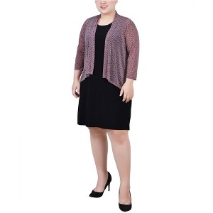 NY Collection Womens Featued Peasant High-Low Dress - 1 of 1